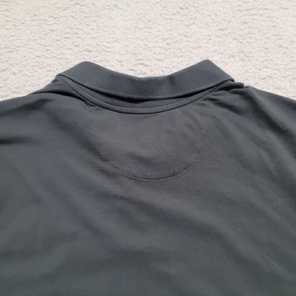 Callaway Shirt Mens Large Black Short Sleeve Outdoors Sports Logo‎ Golf Polo - Picture 5 of 13